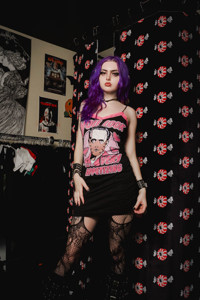 Silence of the Lambs Pink Lace Strap Dress
