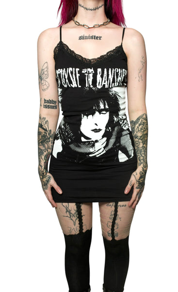Siouxsie and the Banshees Lace Strap Dress