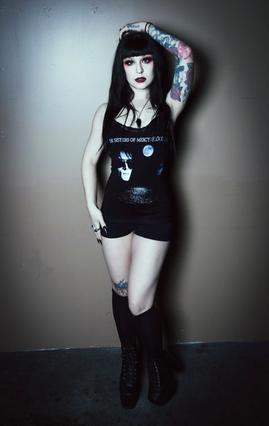 Sisters of Mercy (Full length) Lace Tank