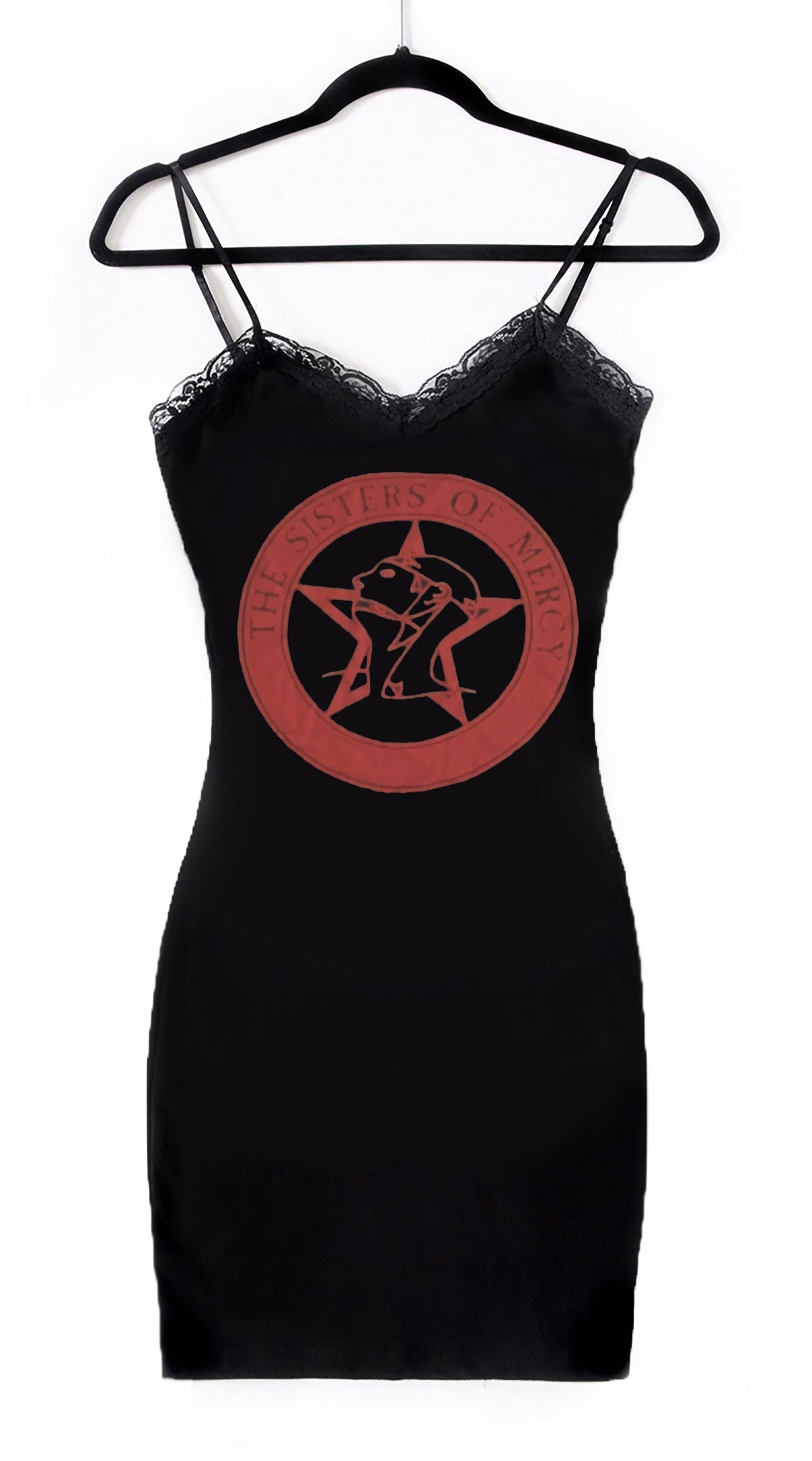 Sisters of Mercy Lace Strap Dress (Custom order)