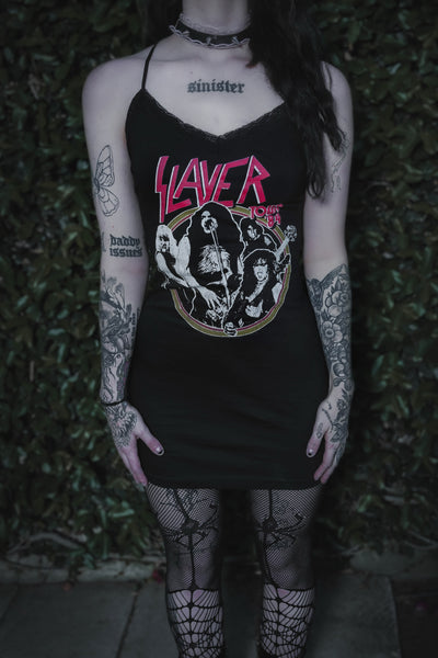 Slayer Lace Strap Dress