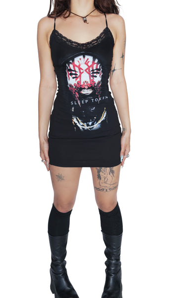 Sleep Token Lace Strap Dress