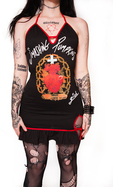 Smashing Pumpkins Halter Dress