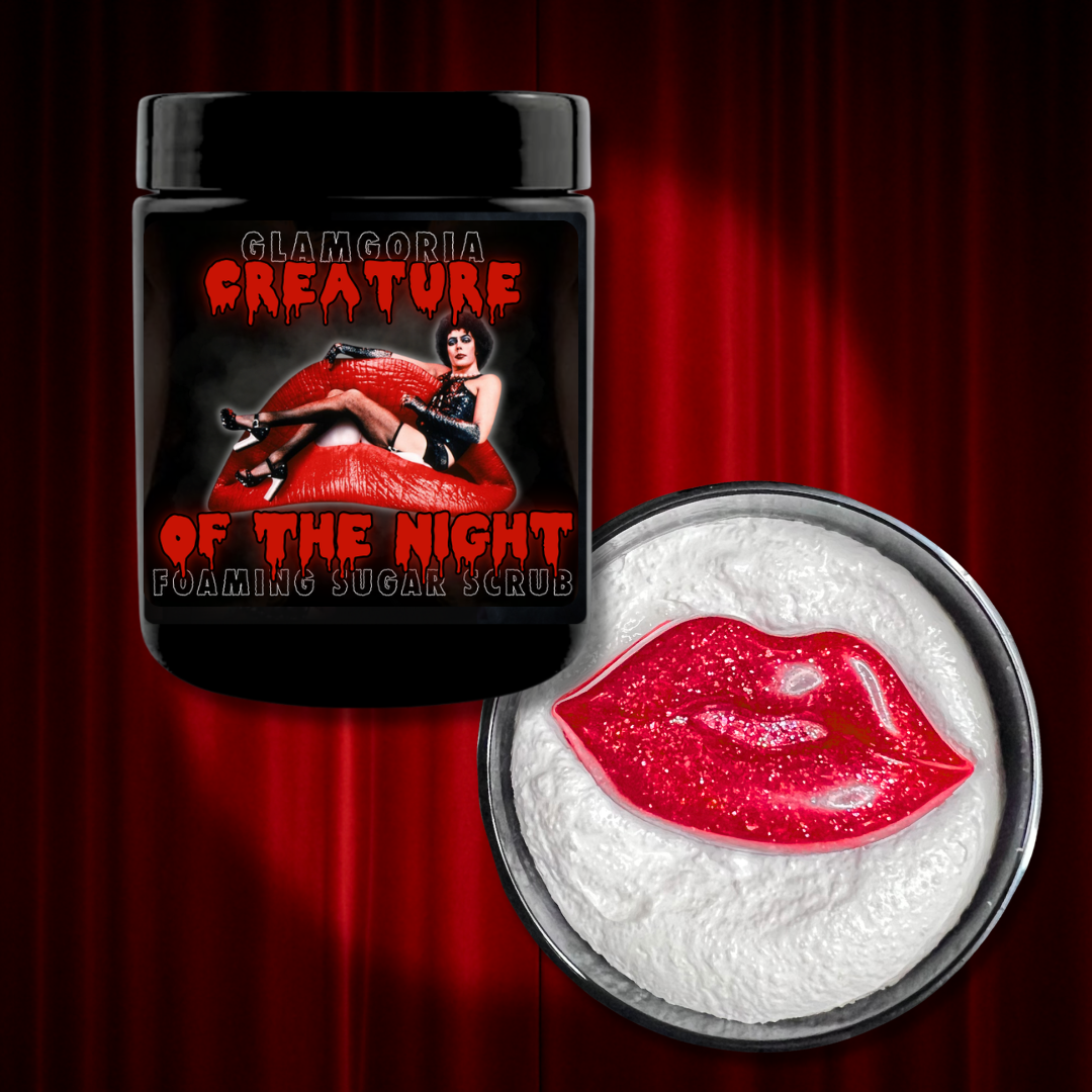Creature Of The Night Foaming Sugar Scrub (Ships from Glamgoria)