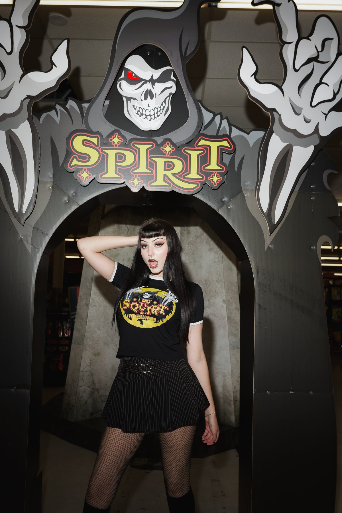 Squirt for Halloween Ringer Tee