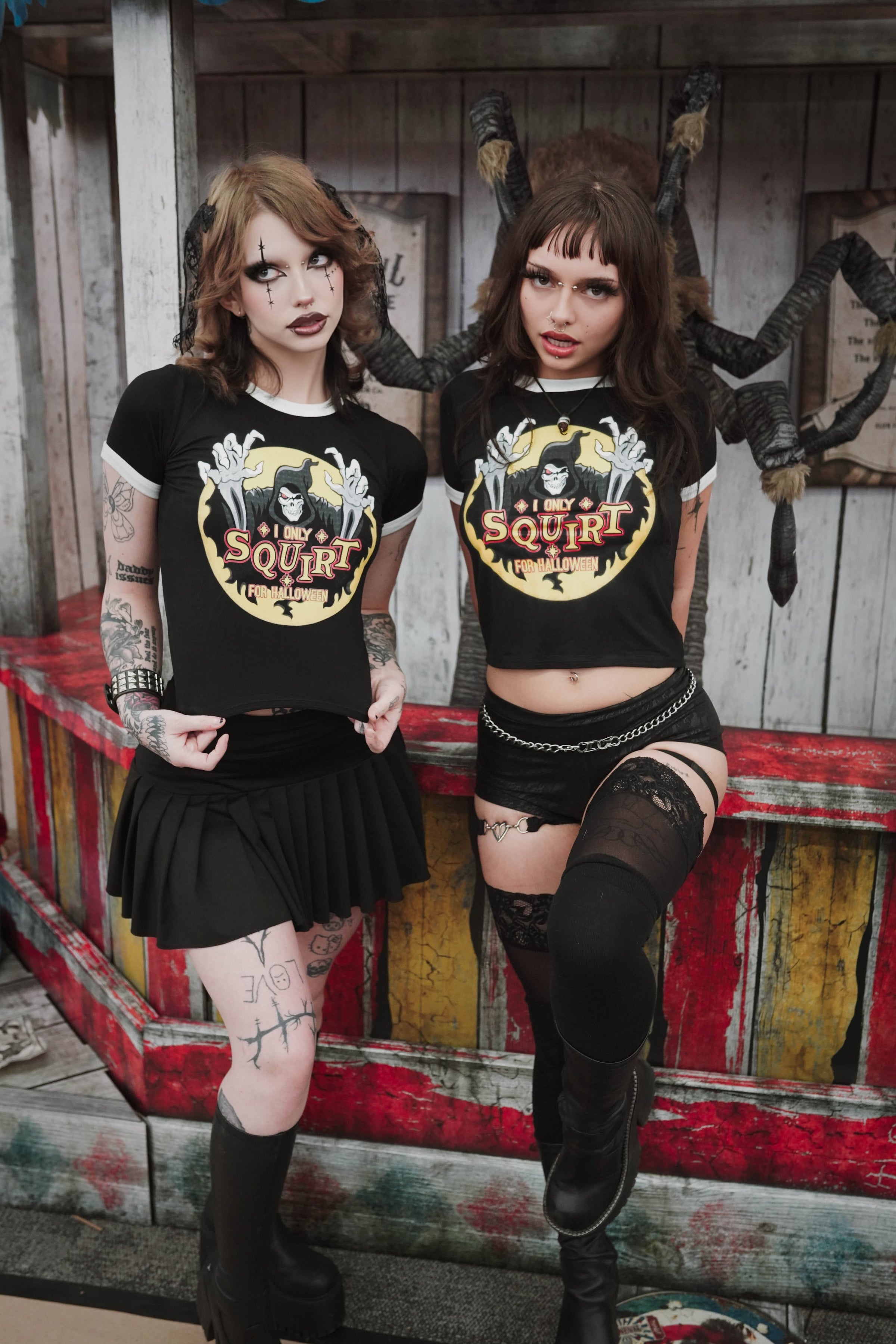 Squirt for Halloween Ringer Tee