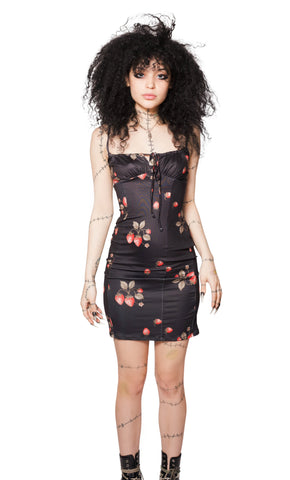 Strawberry Fields Mini Dress