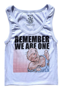 We are one Ribbed Tank Top