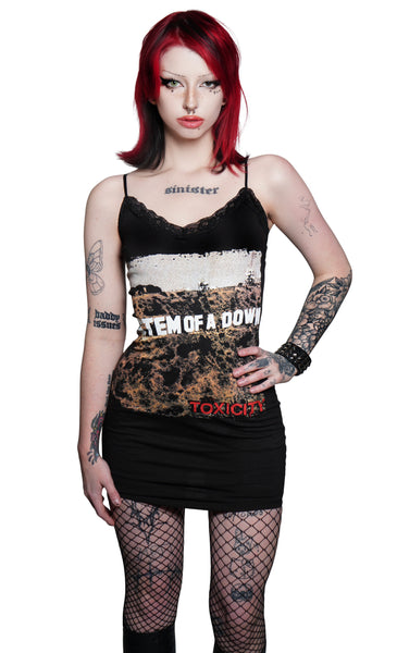 System of a Down Lace Strap Dress
