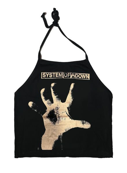 System of a Down Halter Top - Hand (Limited edition)