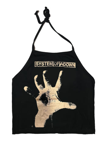 System of a Down Halter Top - Hand (Limited edition)