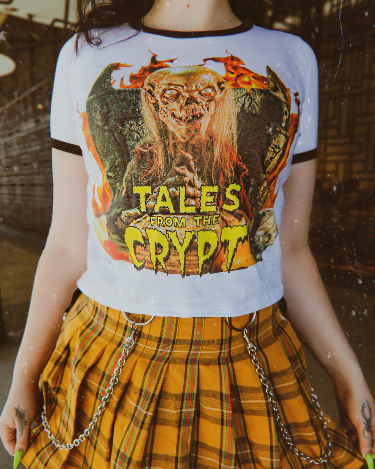 Tales from the Crypt Ringer Tee