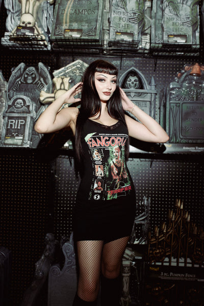 Terrifier X Fangoria Magazine Cover Lace Strap Dress