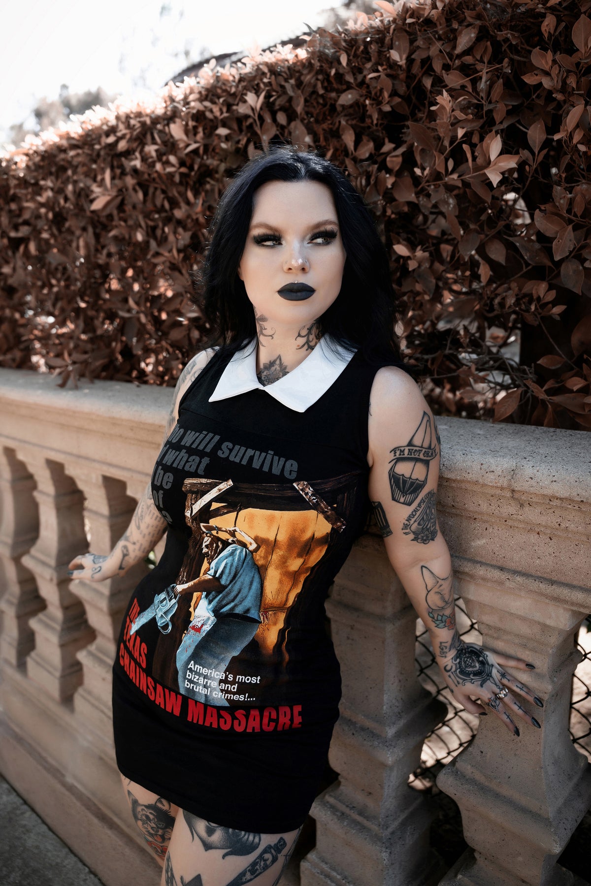 Texas Chainsaw Massacre Collar Dress