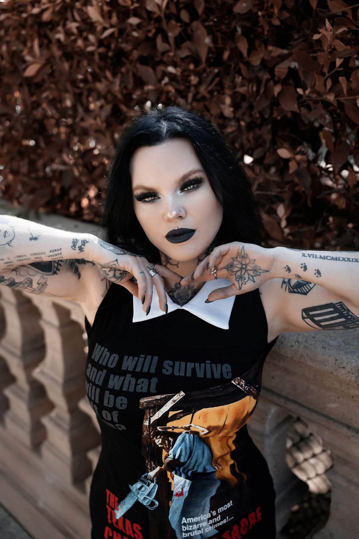 Texas Chainsaw Massacre Collar Dress