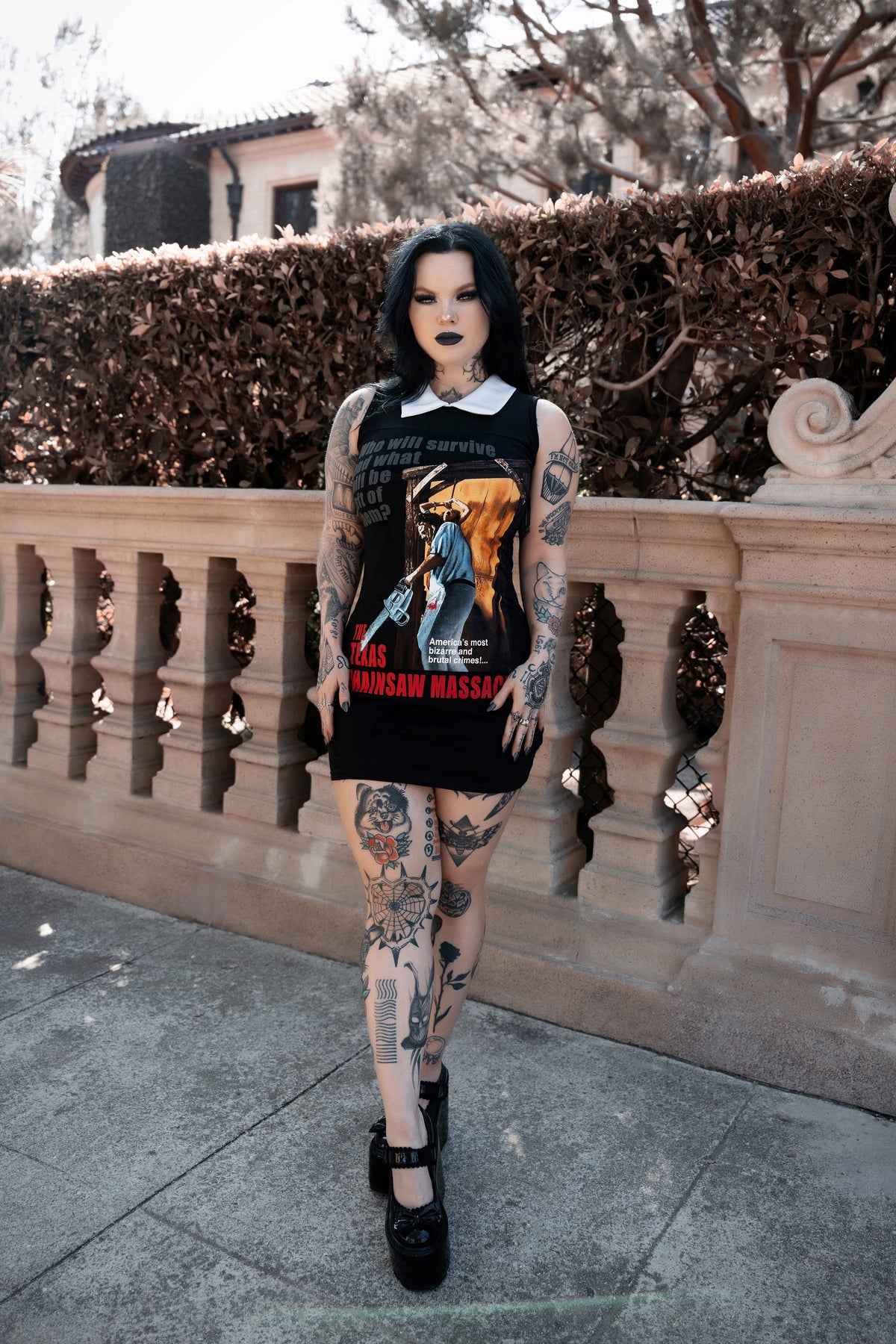 Texas Chainsaw Massacre Collar Dress