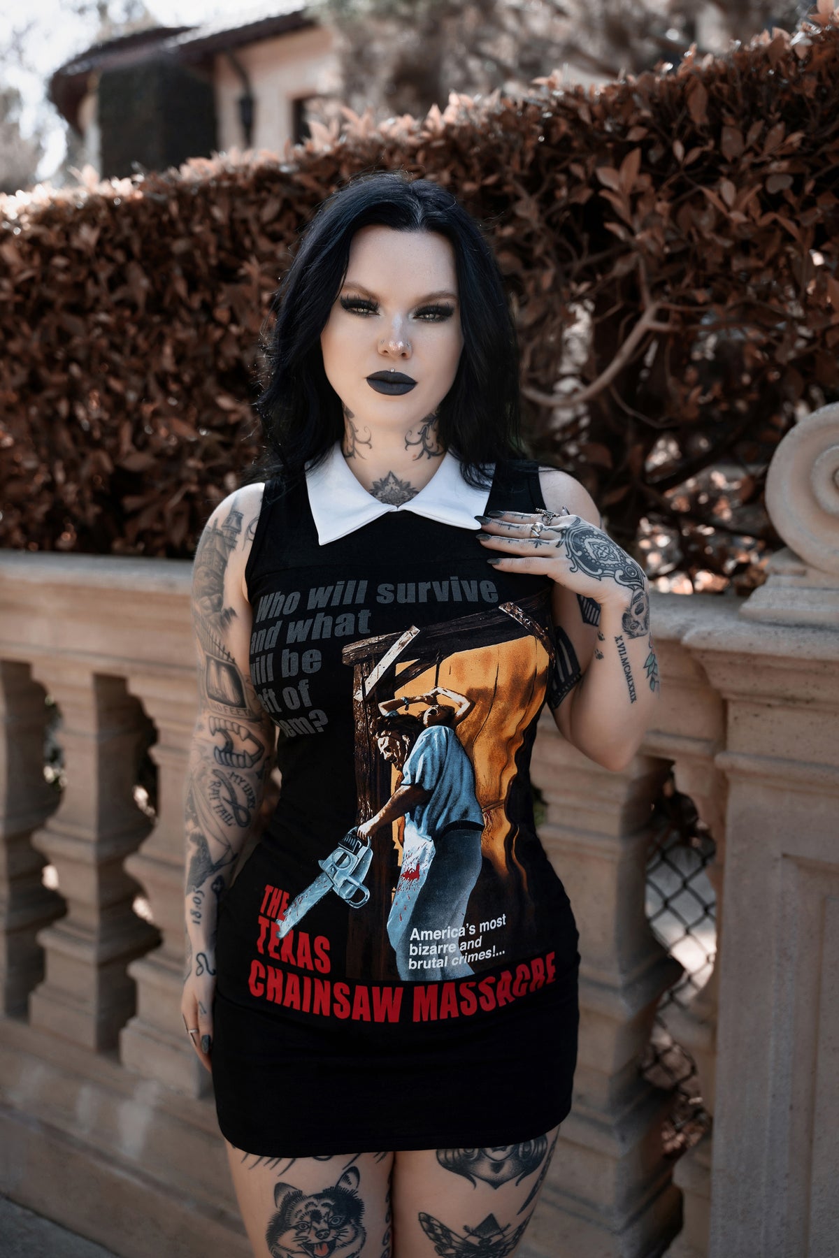 Texas Chainsaw Massacre Collar Dress