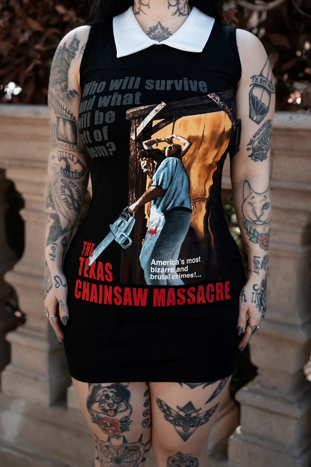 Texas Chainsaw Massacre Collar Dress