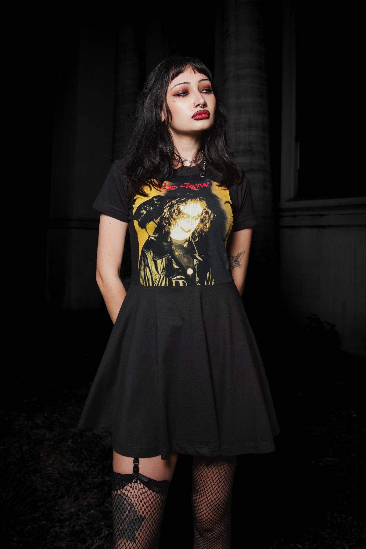 The Crow Baby Doll Dress (Black)