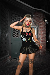 The Cure Ribbed Lace Tank (Limited edition)