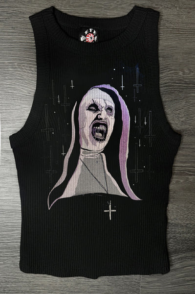 The Nun Ribbed Tank Top