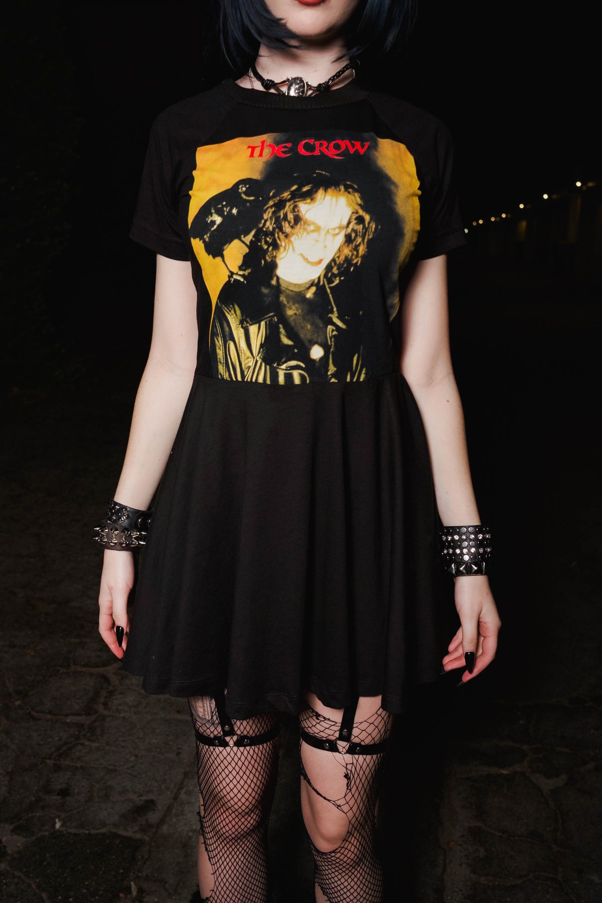 The Crow Baby Doll Dress (Black)
