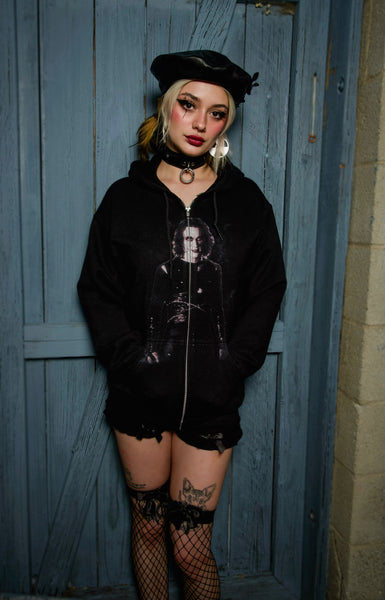 The Crow Zipped Hoodie (Unisex)
