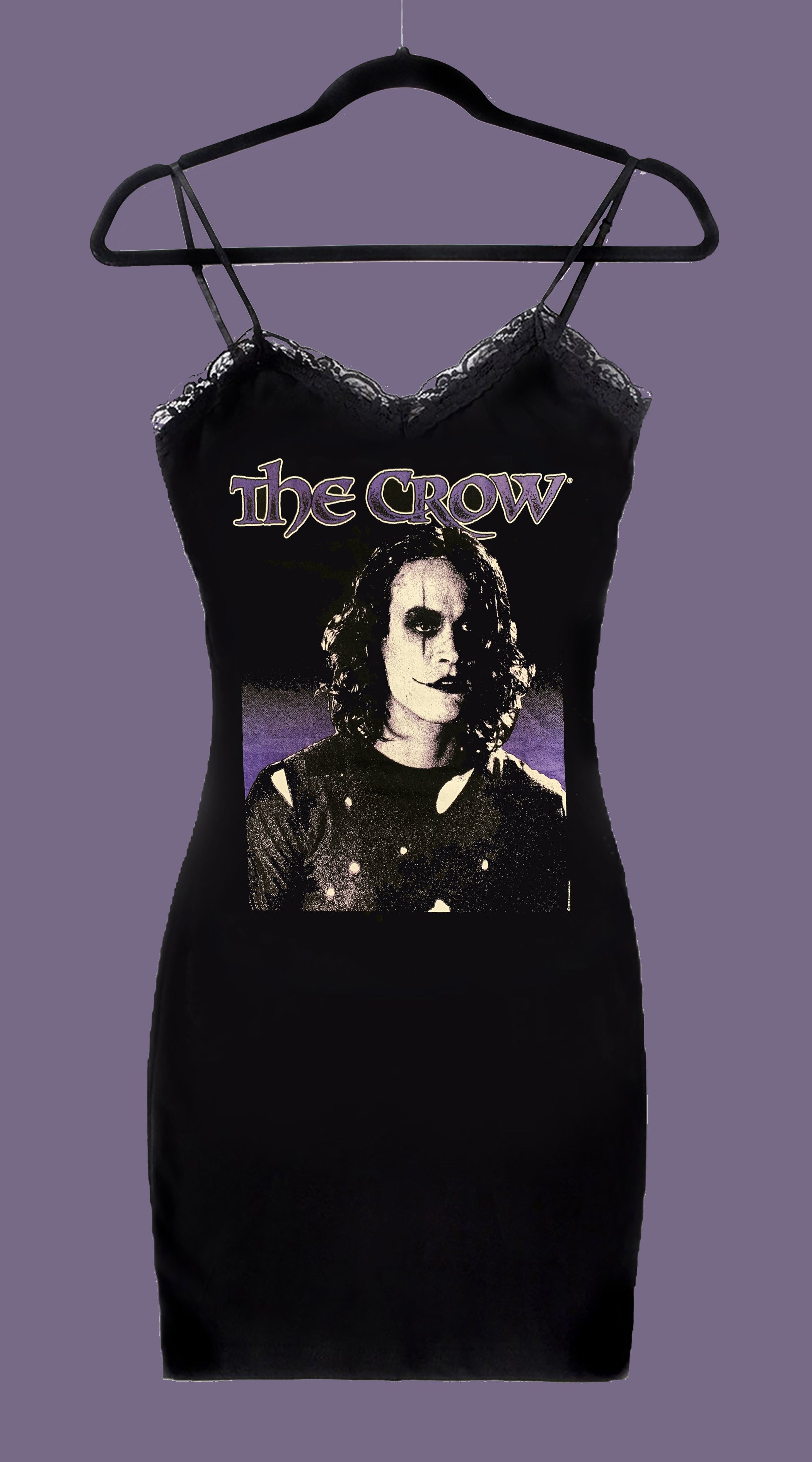 The Crow Lace Strap Dress - Vera's Eyecandy