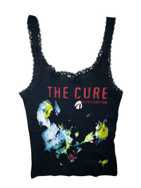 The Cure Ribbed Lace Tank (Limited edition)