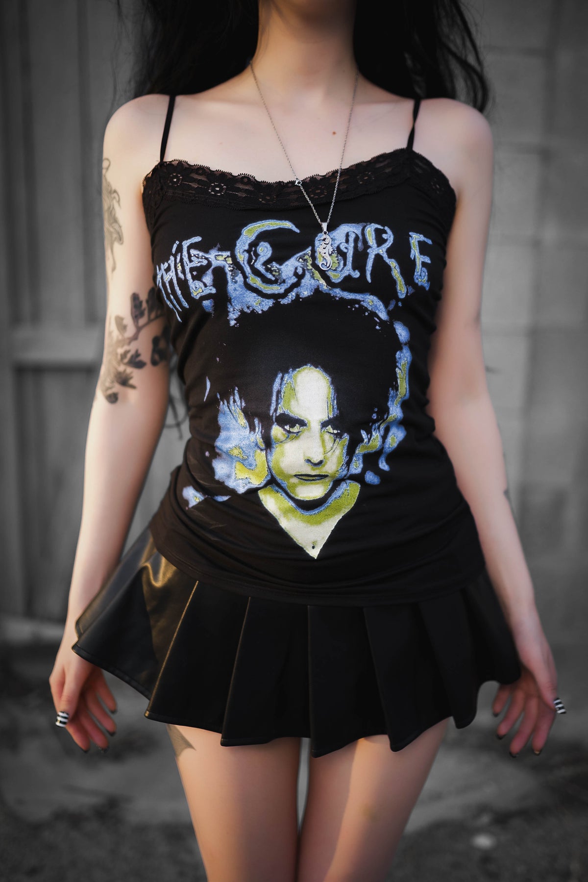 The Cure (Full length) Lace Tank