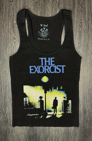 The Exorcist (Movie cover) Ribbed Tank Top
