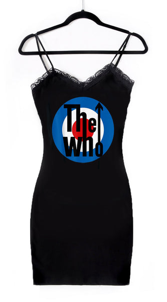 The Who Lace Strap Dress