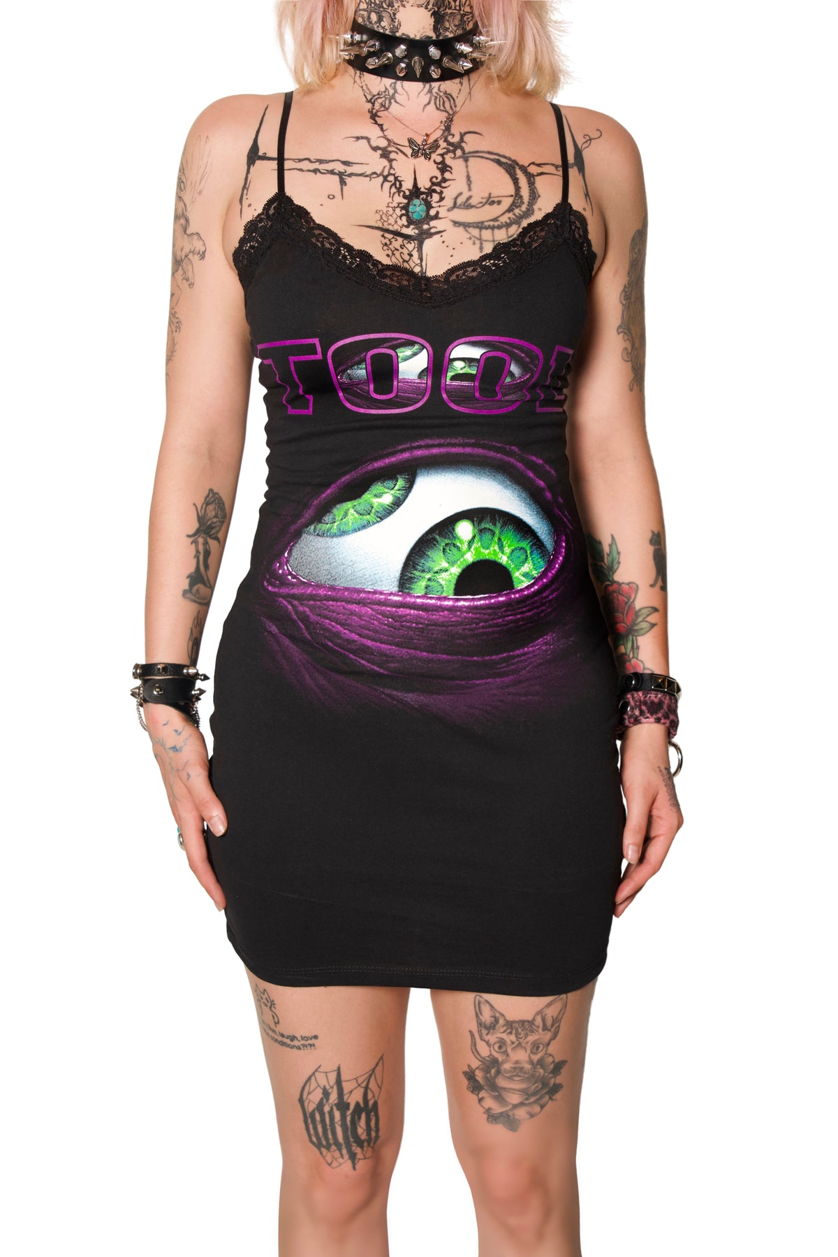 Tool Lace Strap Dress