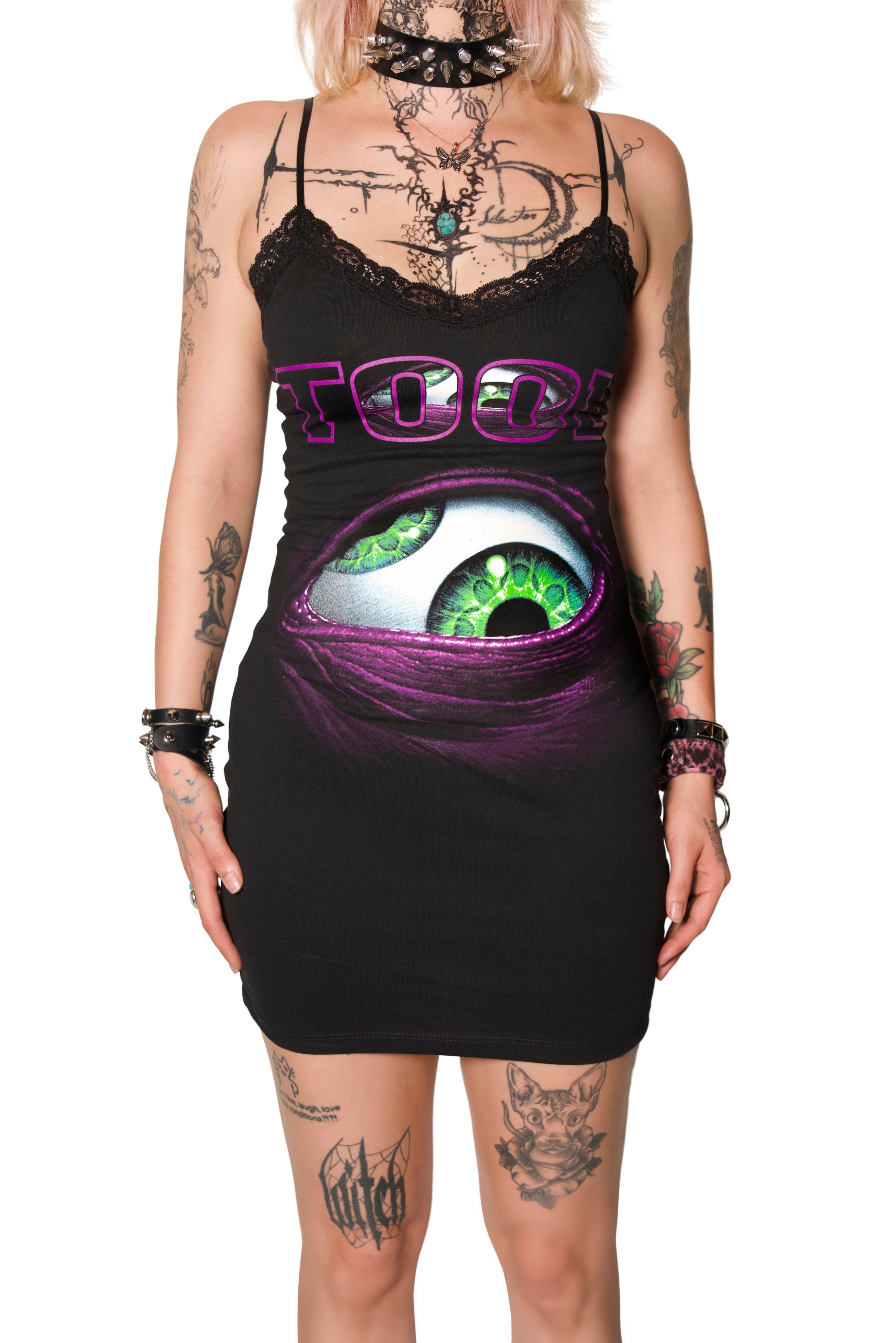 Tool Lace Strap Dress