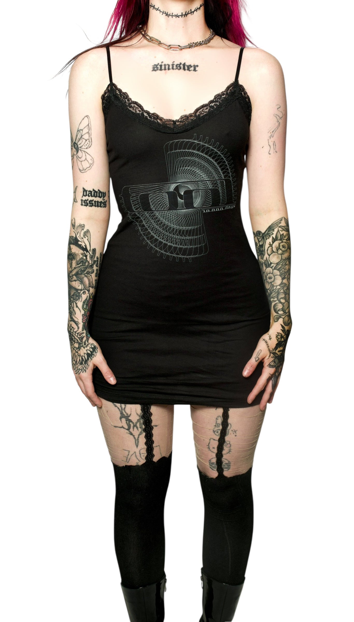 Tool Lace Strap Dress (1 small left)