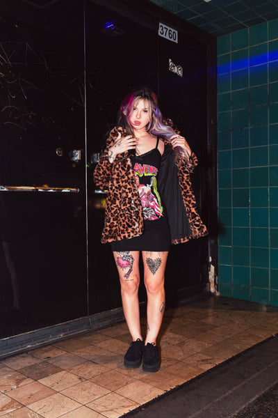 Toxic Avenger Lace Strap Dress