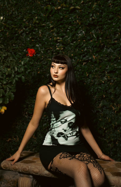 Type O' Negative Lace Strap Dress