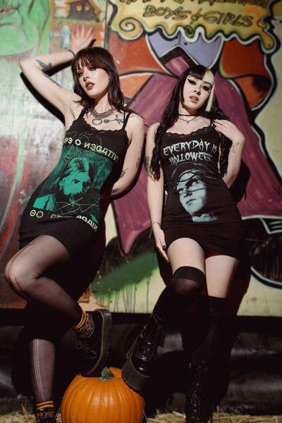 Type O Negative Lace Strap Dress