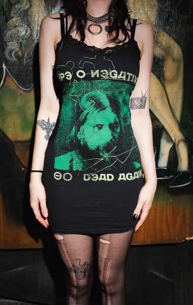 Type O Negative Lace Strap Dress