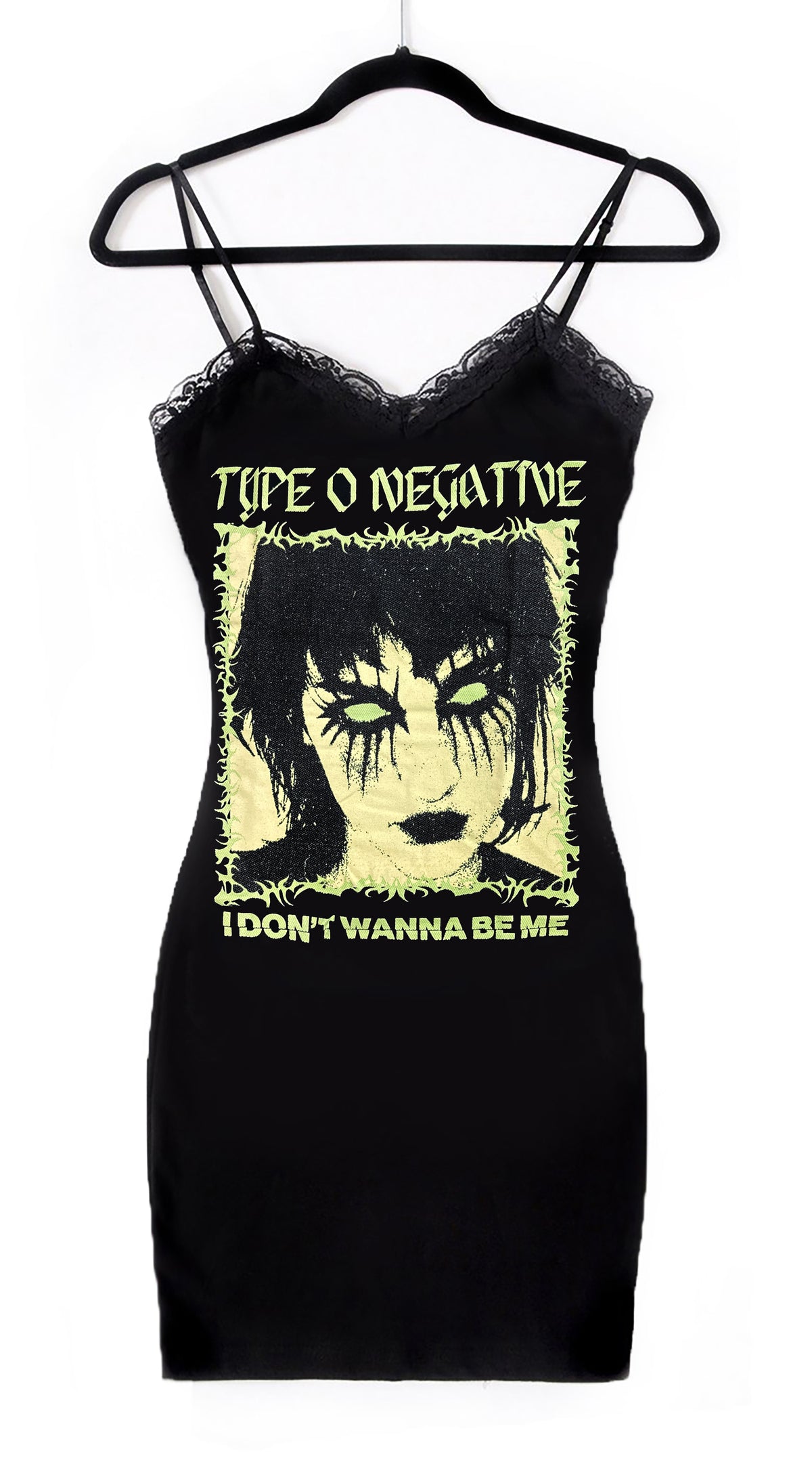 Type O Negative  Lace Strap Dress