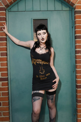 Venom Lace Strap Dress