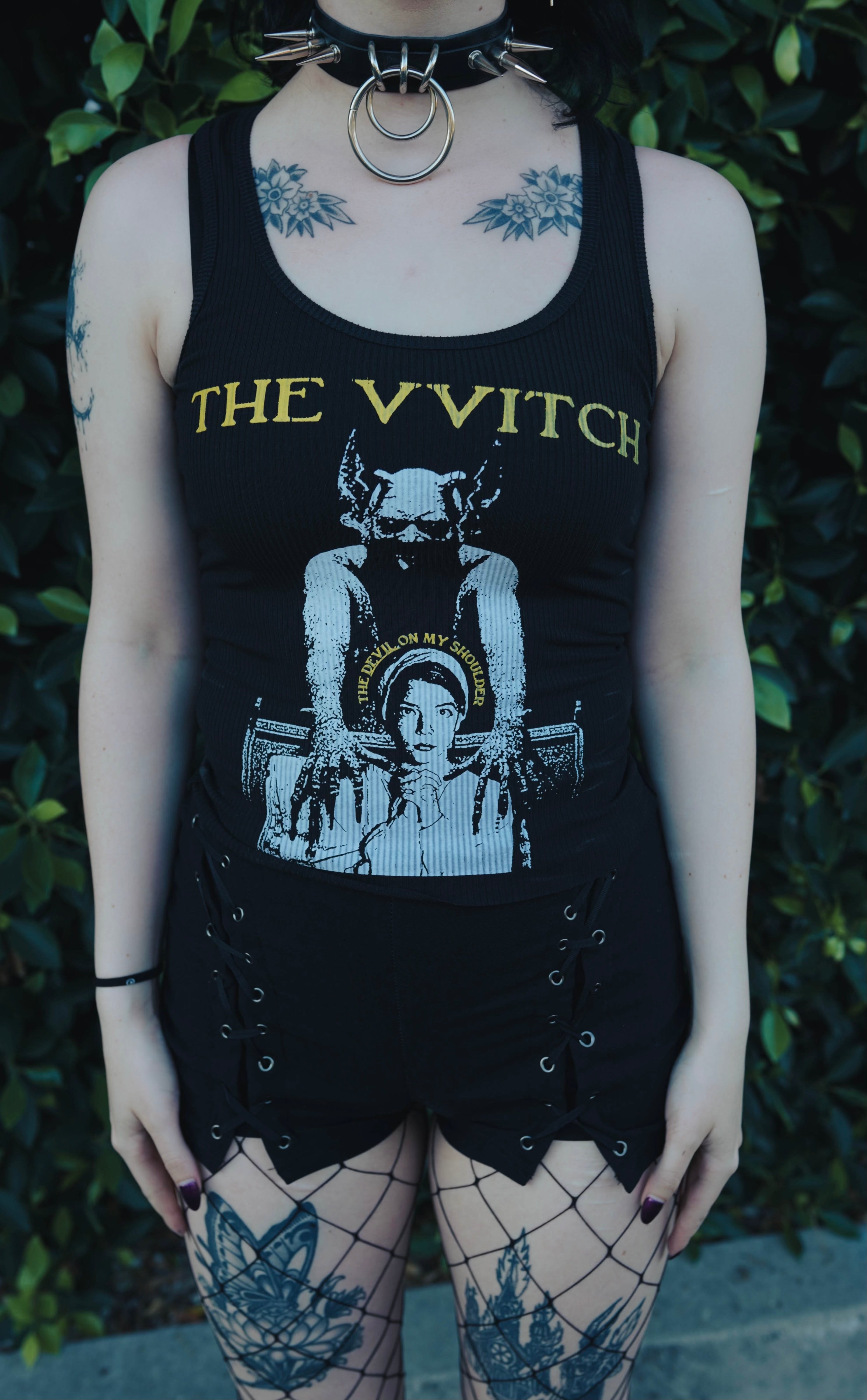 The Witch Ribbed Tank Top - Vera's Eyecandy