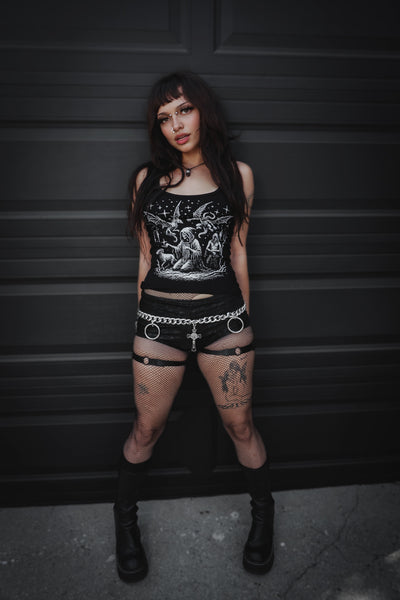 Dark Wizard Ribbed Tank Top