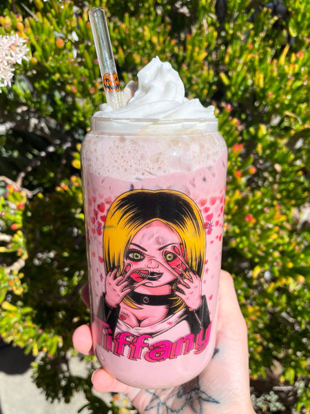 Tiffany Glass Tumbler Cup