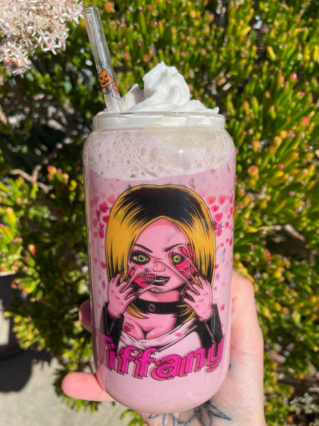 Tiffany Glass Tumbler Cup