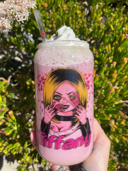 Tiffany Glass Tumbler Cup