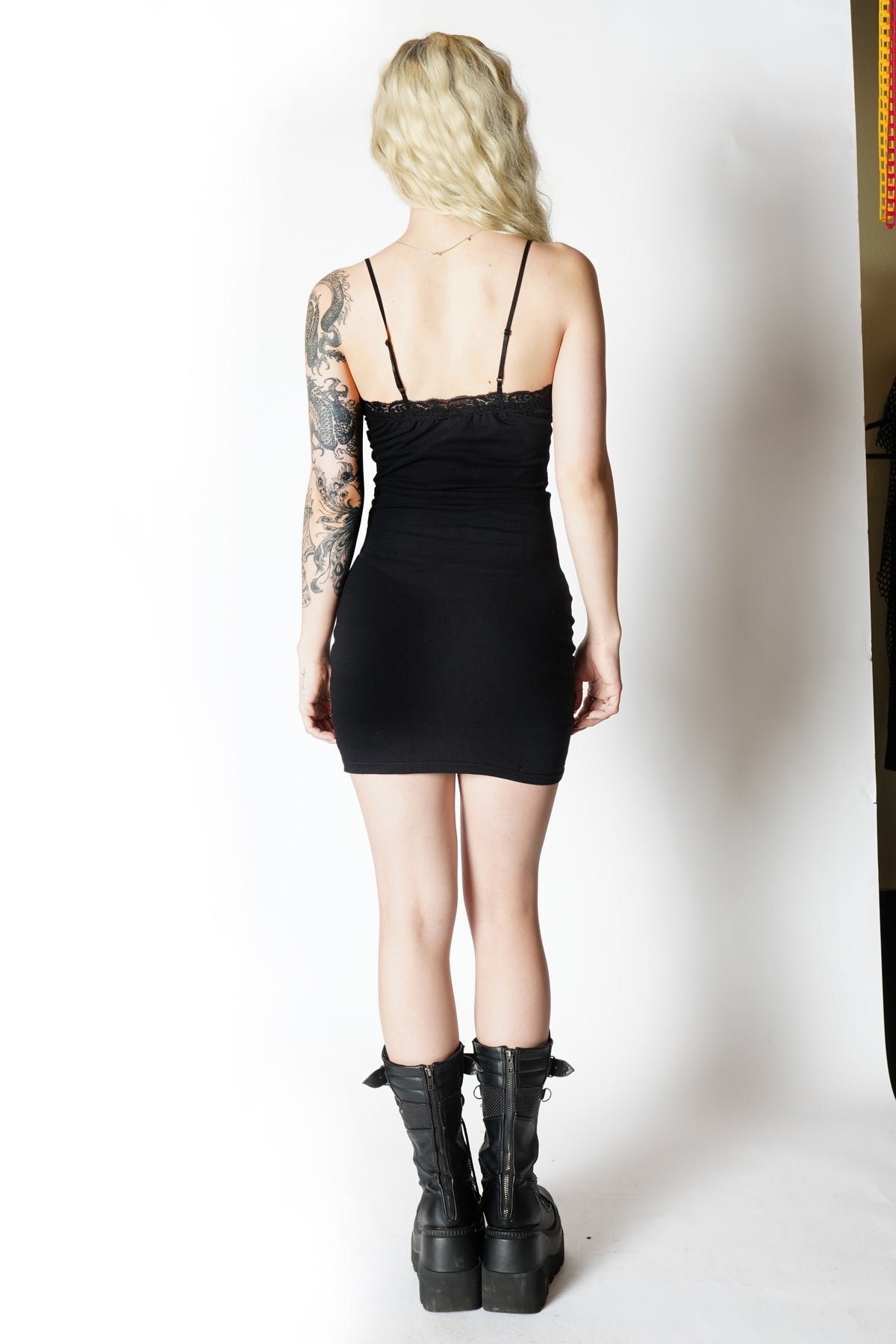 Leatherface Texas Chainsaw Massacre Lace Strap Dress