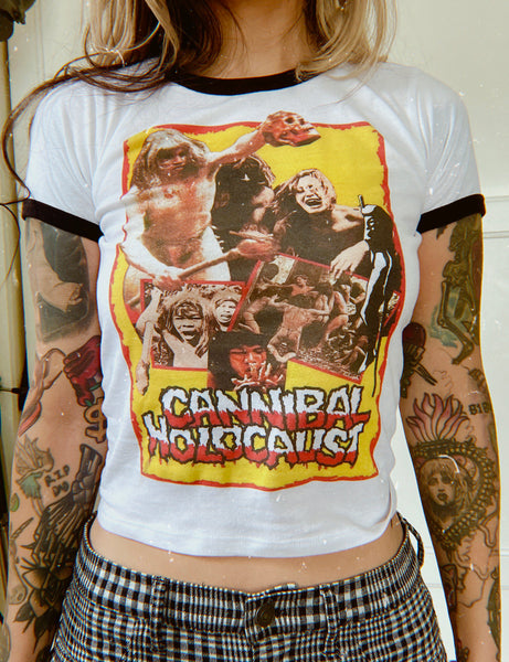 Cannibal Holocaust Ringer Tee