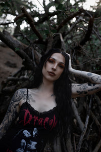 Dracula (Love never dies) Lace Strap Dress