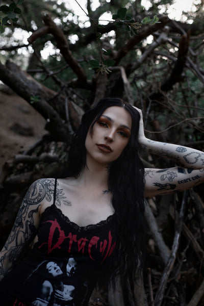 Dracula (Love never dies) Lace Strap Dress